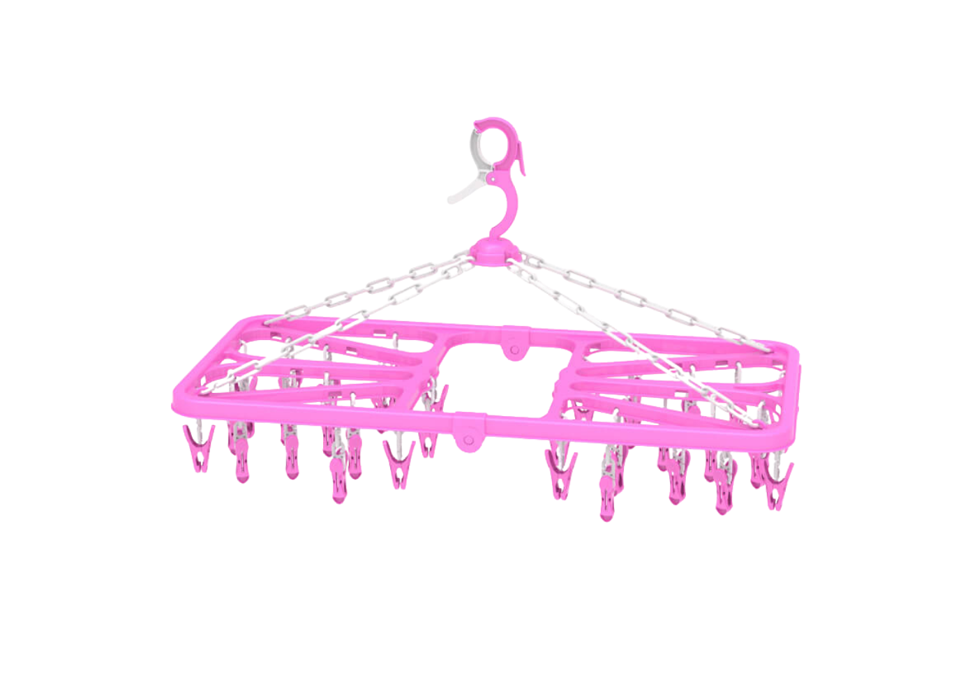 Móc dù vuông xếp Duy Tân 0232 (34 Kẹp)